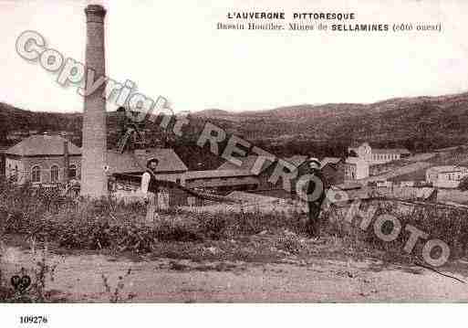 Ville de AUZATSURALLIER, carte postale ancienne