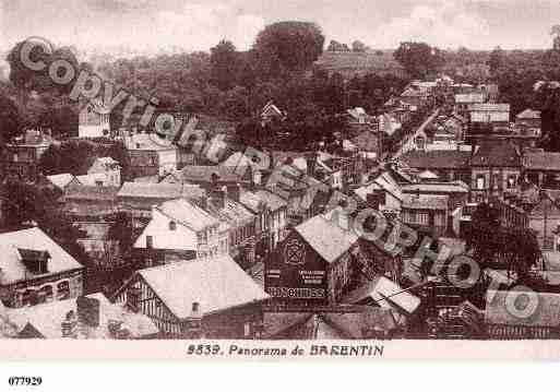 Ville de BARENTIN, carte postale ancienne