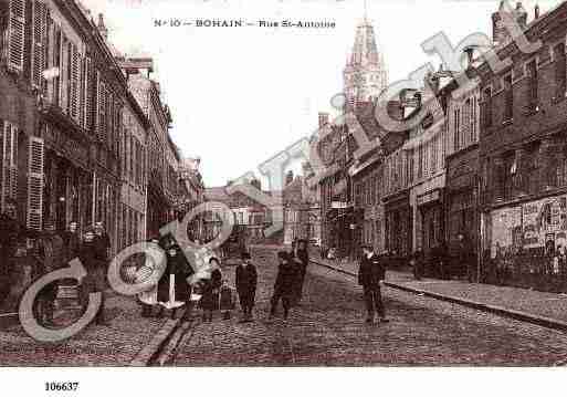 Ville de BOHAINENVERMANDOIS, carte postale ancienne