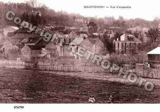 Ville de BOUFFEMONT, carte postale ancienne