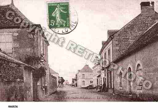 Ville de BOURNAN, carte postale ancienne