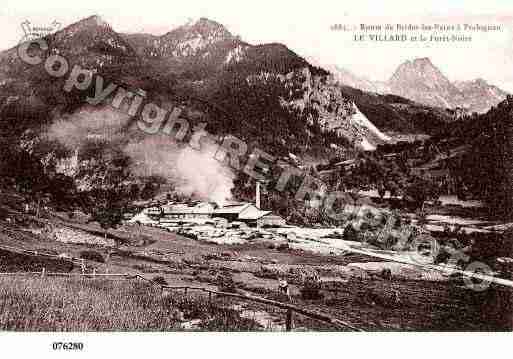Ville de BOZEL, carte postale ancienne