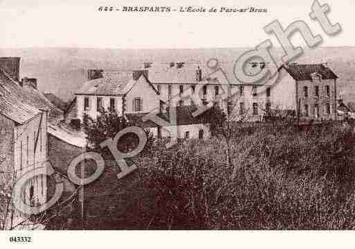 Ville de BRASPARTS, carte postale ancienne