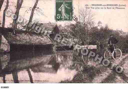 Ville de BRIARRESSURESSONNE, carte postale ancienne