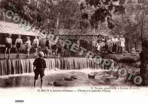 Ville de BRUNOY, carte postale ancienne