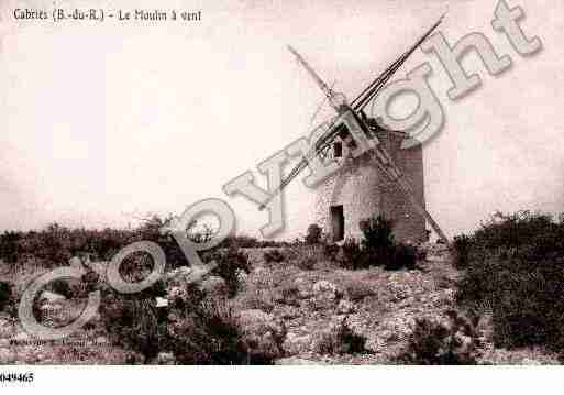 Ville de CABRIES, carte postale ancienne