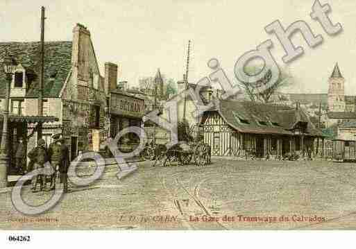 Ville de CAEN, carte postale ancienne