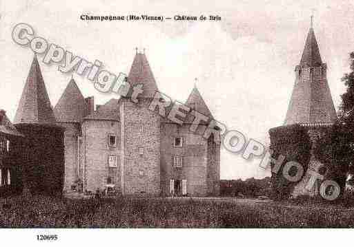 Ville de CHAMPAGNACLARIVIERE, carte postale ancienne