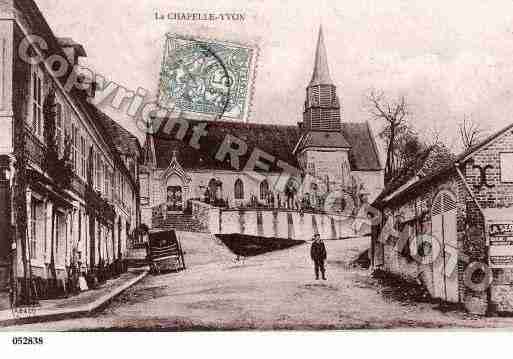 Ville de CHAPELLEYVON(LA), carte postale ancienne