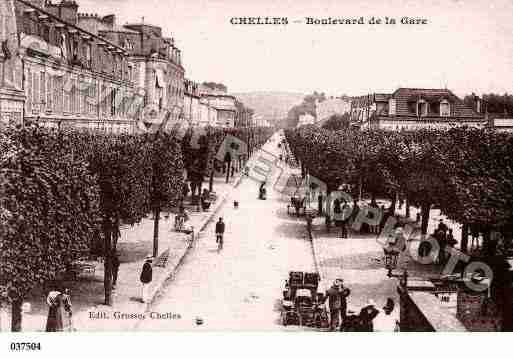 Ville de CHELLES, carte postale ancienne