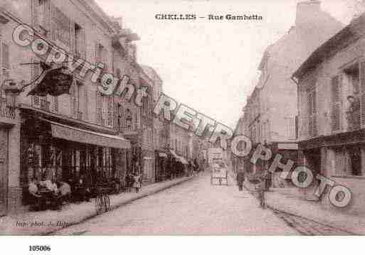 Ville de CHELLES, carte postale ancienne