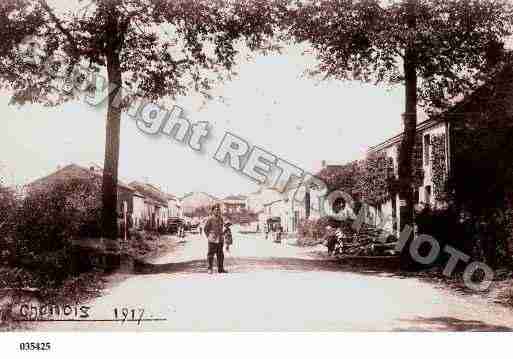 Ville de CHENOIS, carte postale ancienne