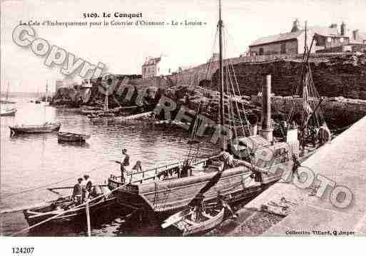 Ville de CONQUET(LE), carte postale ancienne