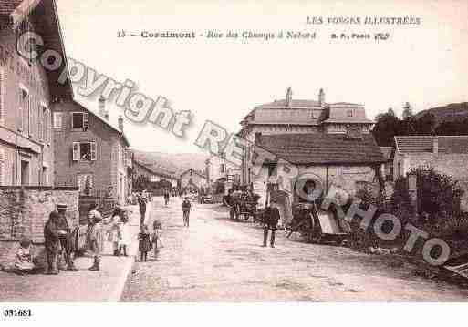 Ville de CORNIMONT, carte postale ancienne