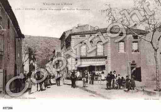 Ville de COUIZA, carte postale ancienne