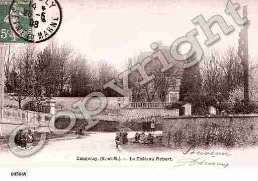 Ville de COUPVRAY, carte postale ancienne