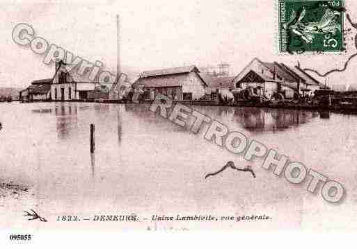 Ville de DEMEURS, carte postale ancienne