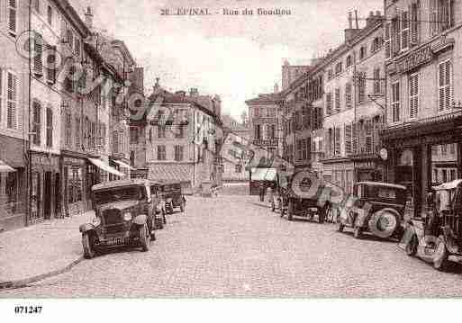 Ville de EPINAL, carte postale ancienne