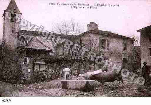 Ville de ETABLE, carte postale ancienne