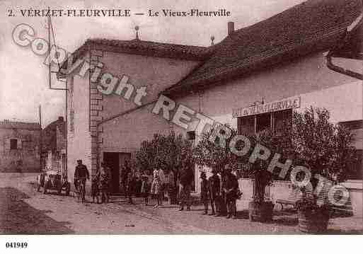 Ville de FLEURVILLE, carte postale ancienne