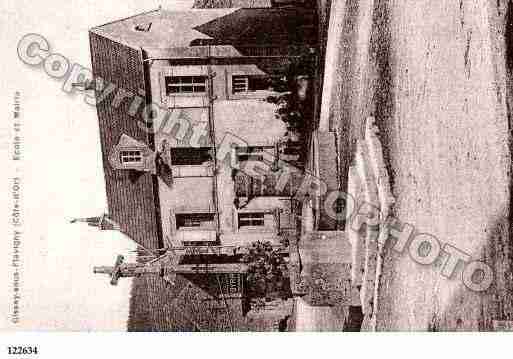 Ville de GISSEYSOUSFLAVIGNY, carte postale ancienne