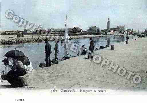 Ville de GRAUDUROI(LE), carte postale ancienne