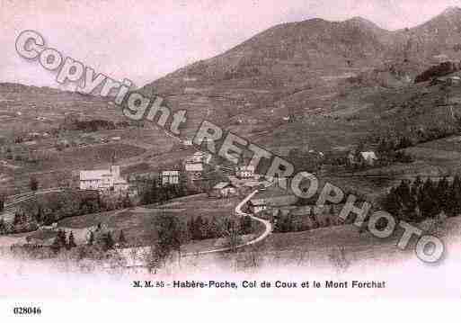 Ville de HABEREPOCHE, carte postale ancienne