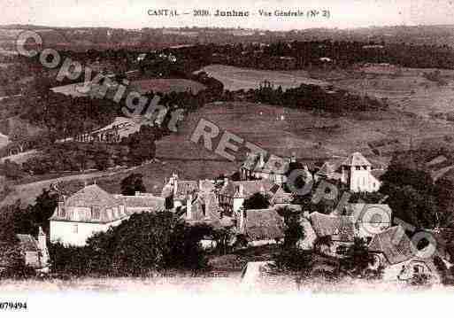 Ville de JUNHAC, carte postale ancienne