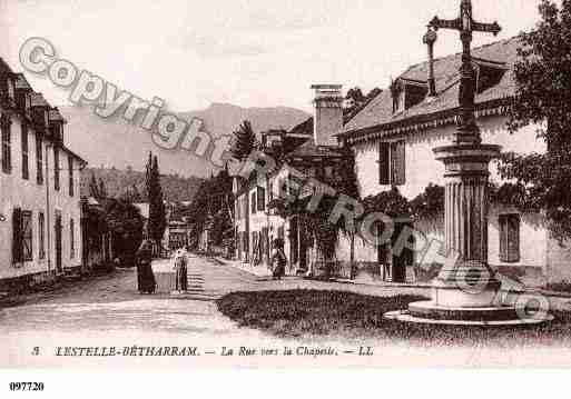 Ville de LESTELLEBETHARRAM, carte postale ancienne