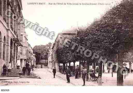 Ville de LONGWY, carte postale ancienne