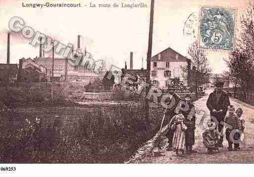 Ville de LONGWY, carte postale ancienne