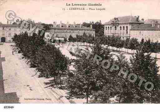 Ville de LUNEVILLE, carte postale ancienne