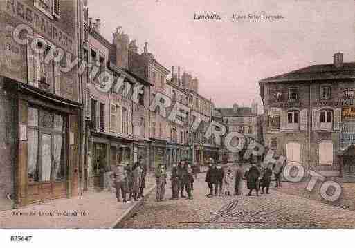 Ville de LUNEVILLE, carte postale ancienne