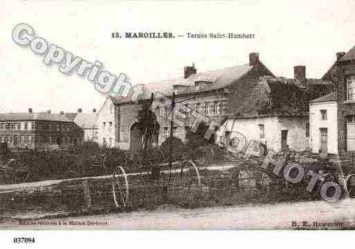 Ville de MAROILLES, carte postale ancienne