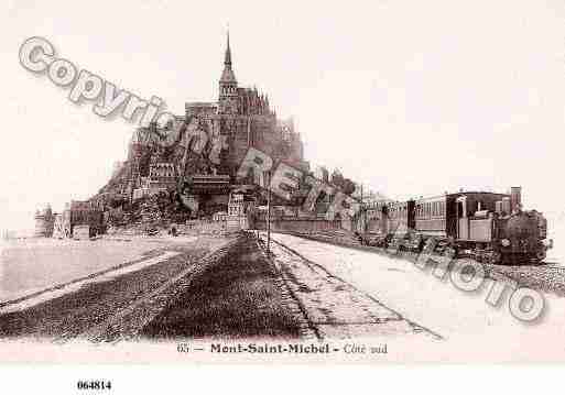 Ville de MONTSAINTMICHEL(LE), carte postale ancienne