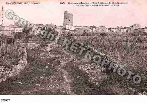 Ville de MONTPEYROUX, carte postale ancienne