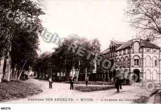 Ville de MUIDS, carte postale ancienne