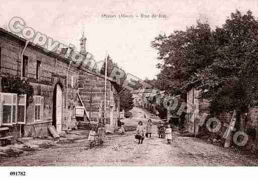 Ville de MUSSEY, carte postale ancienne