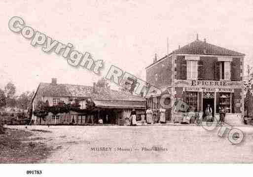 Ville de MUSSEY, carte postale ancienne