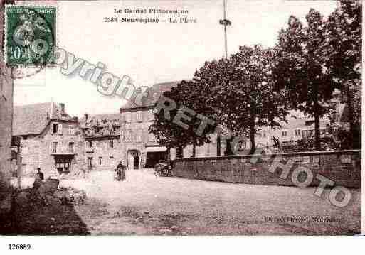 Ville de NEUVEGLISE, carte postale ancienne