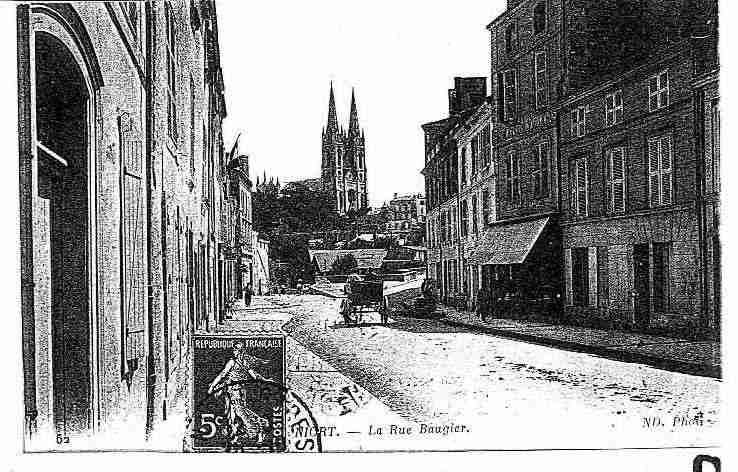 Ville de NIORT, carte postale ancienne