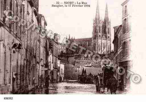 Ville de NIORT, carte postale ancienne