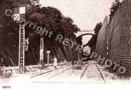 Ville de NUITSSURARMANCONETSOUSRIVIERES, carte postale ancienne