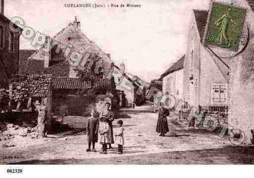 Ville de OFFLANGES, carte postale ancienne