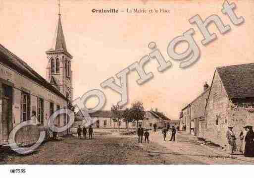 Ville de ORAINVILLE, carte postale ancienne