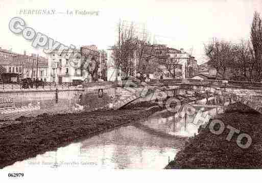 Ville de PERPIGNAN, carte postale ancienne
