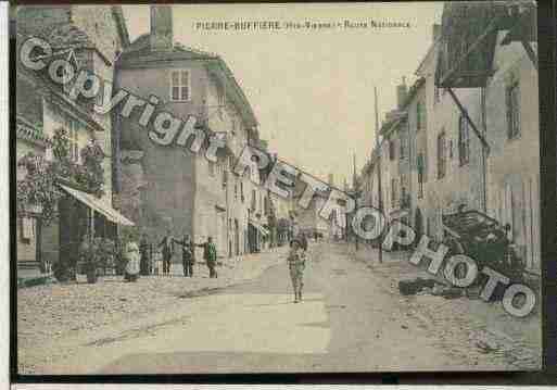 Ville de PIERREBUFFIERE, carte postale ancienne