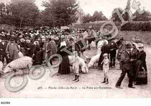 Ville de PLOUHA, carte postale ancienne