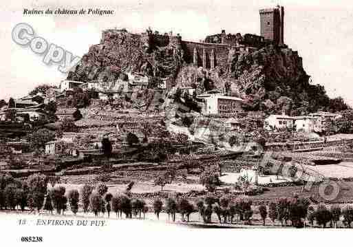 Ville de POLIGNAC, carte postale ancienne