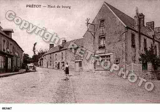 Ville de PRETOTSAINTESUZANNE, carte postale ancienne